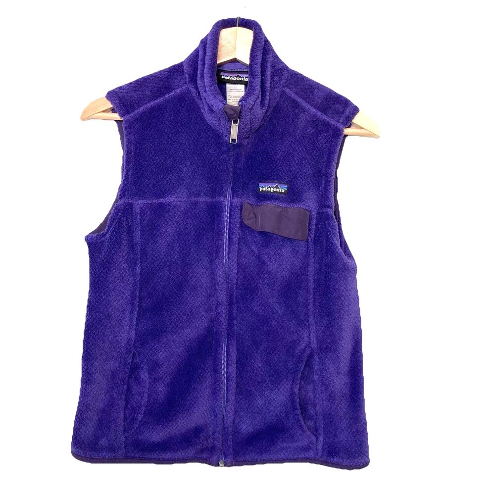 Patagonia Purple Fleece Vest
